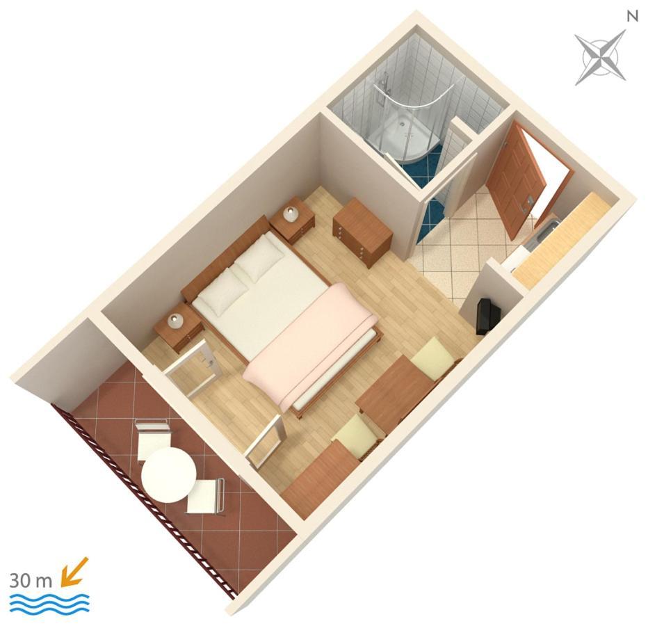 Apartments By The Sea Igrane, Makarska - 311 المظهر الخارجي الصورة